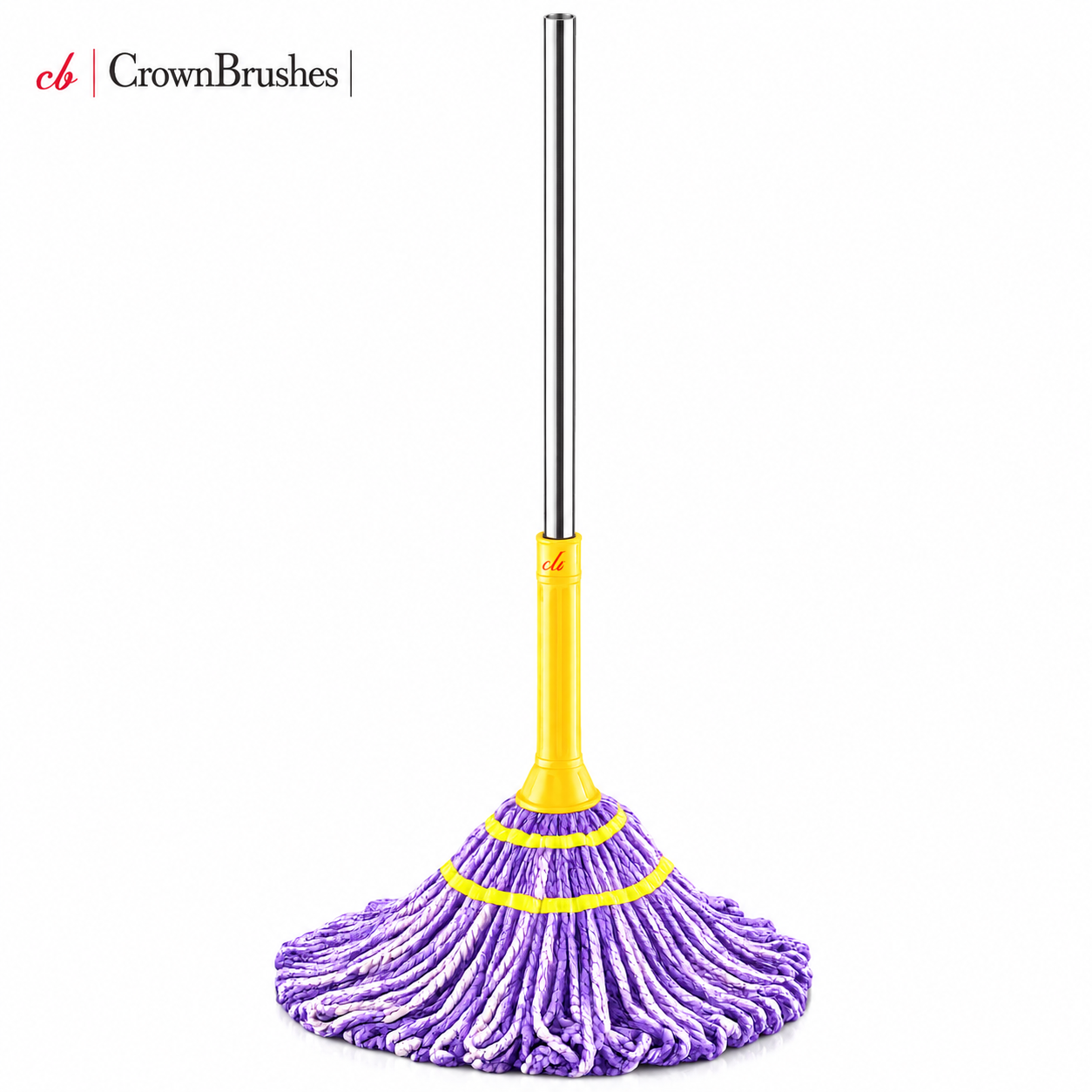 Crown Brushes Microfiber Cleaning Twist Mop